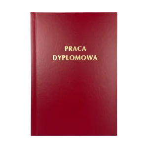 Bordowa Oprawa Pracy Dyplomowej