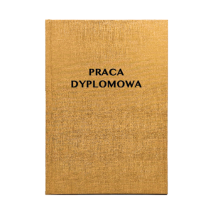 Złota Okładka Pracy Dyplomowej