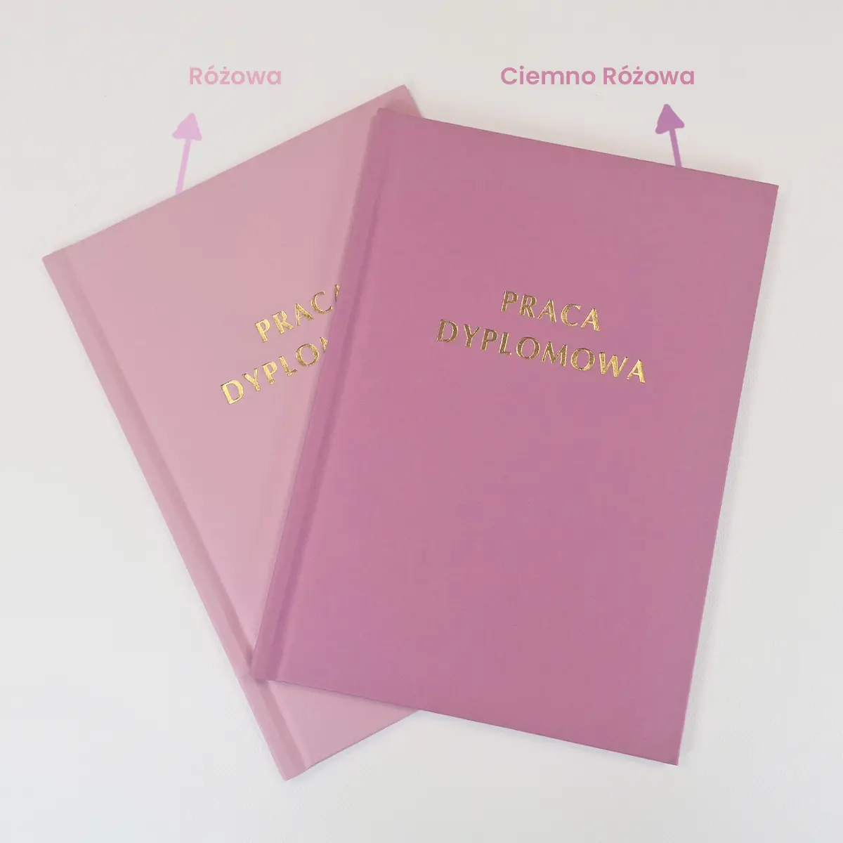 Ciemno Różowa Okładka Pracy Dyplomowej - obrazek 4
