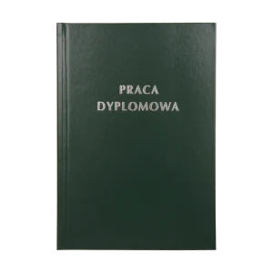 Zielona Oprawa Pracy dyplomowej
