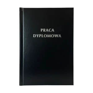Czarna Oprawa Pracy Dyplomowej