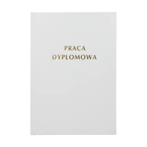 Biała Oprawa Pracy Dyplomowej