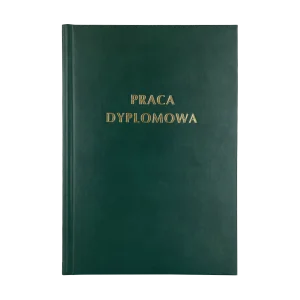 Szmaragdowa Okładka Pracy Dyplomowej