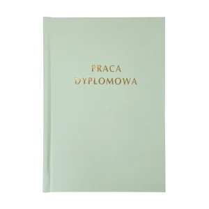 Pistacjowa Oprawa Pracy Dyplomowej