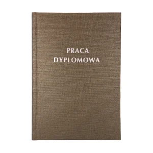 Ciemno złota Oprawa Pracy Dyplomowej