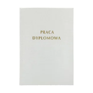 Perłowy Metalik Oprawa Pracy Dyplomowej