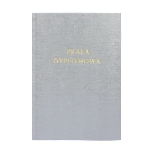 Srebrny Metalik Oprawa Pracy Dyplomowej