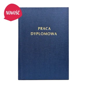 Smoczy granat okładka pracy dyplomowej Premium