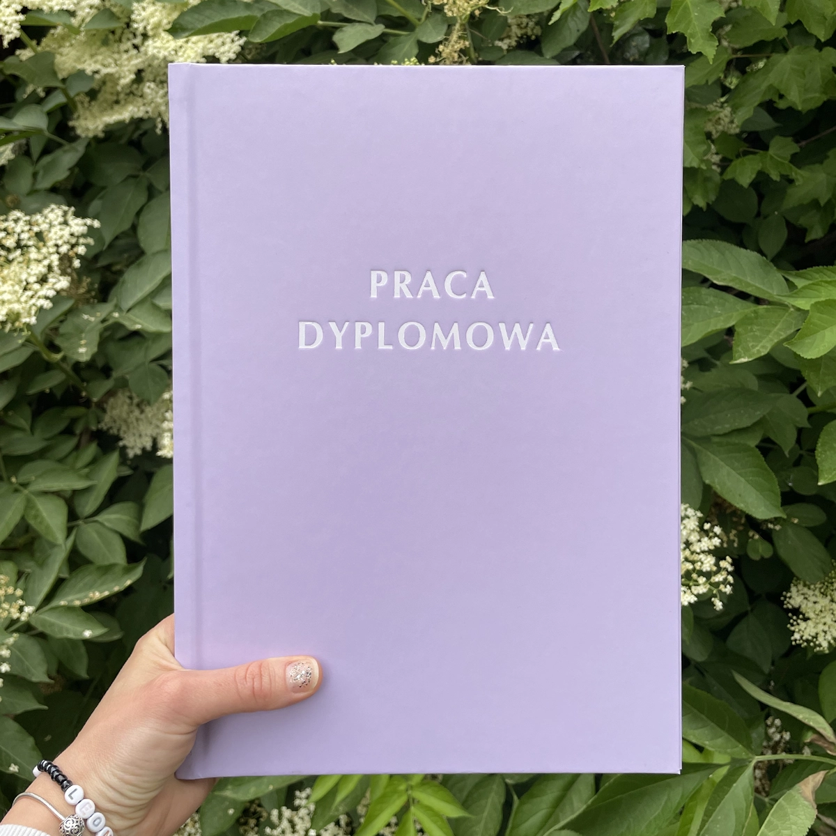 Lawendowa Okładka Pracy Dyplomowej - obrazek 3