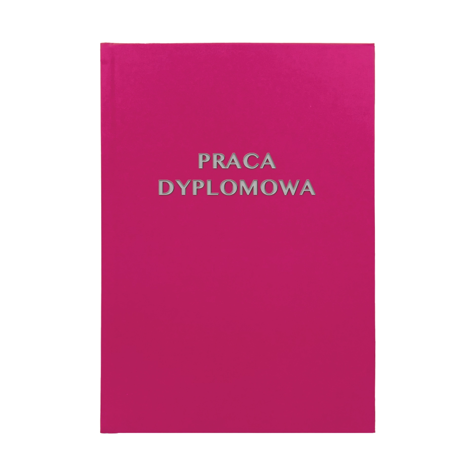 Oprawa Pracy Dyplomowej w kolorze Fuksja