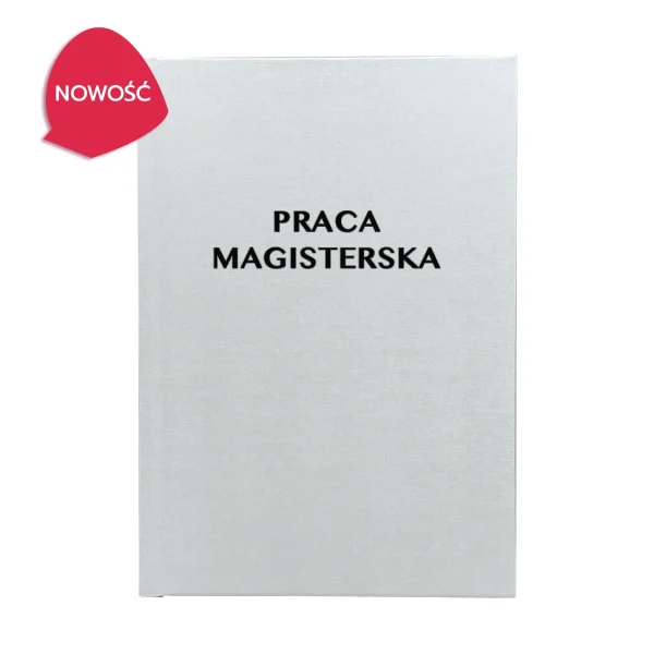 Perłowy Metalik Oprawa Pracy Magisterskiej - Nowy kolor