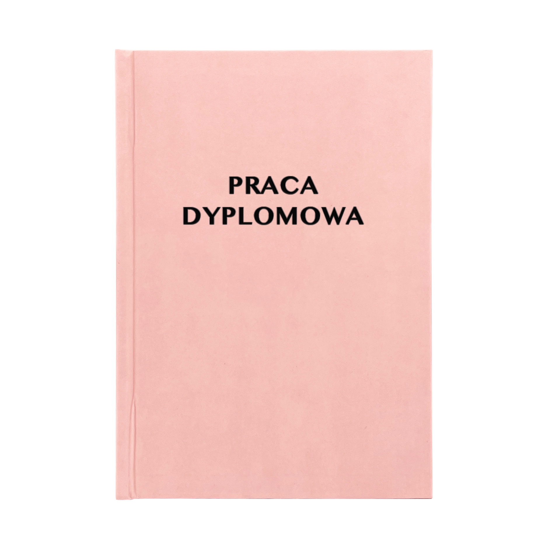 Różowa Oprawa Pracy Dyplomowej
