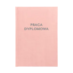 Różowa Oprawa Pracy Dyplomowej
