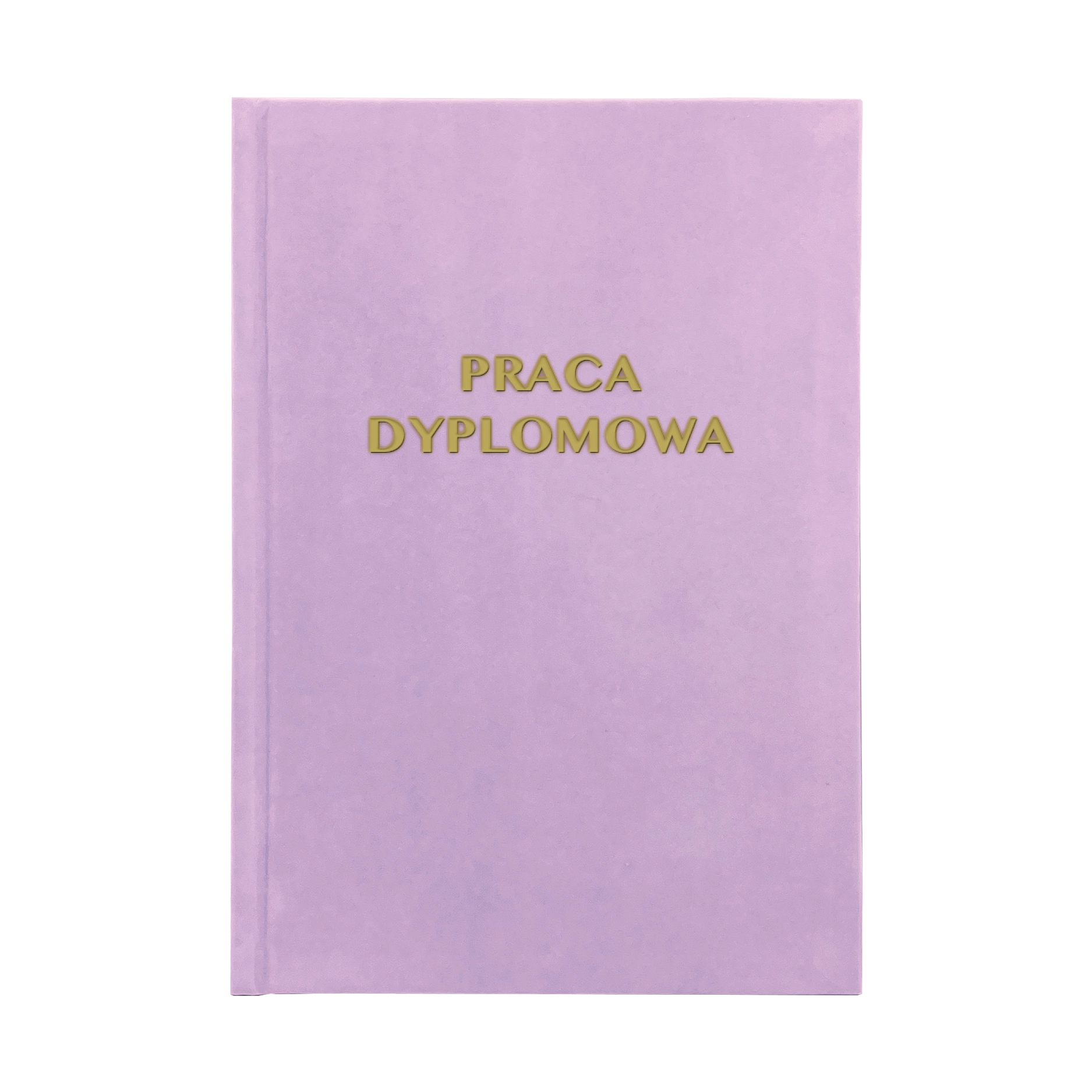 Lawendowa Oprawa Pracy Dyplomowej