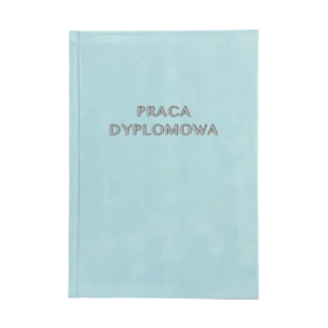 Baby Blue Jasnoniebieska Oprawa Pracy Dyplomowej