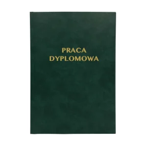 Szmaragdowa Oprawa Pracy Dyplomowej