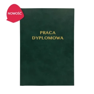 Szmaragdowa Oprawa Pracy Dyplomowej