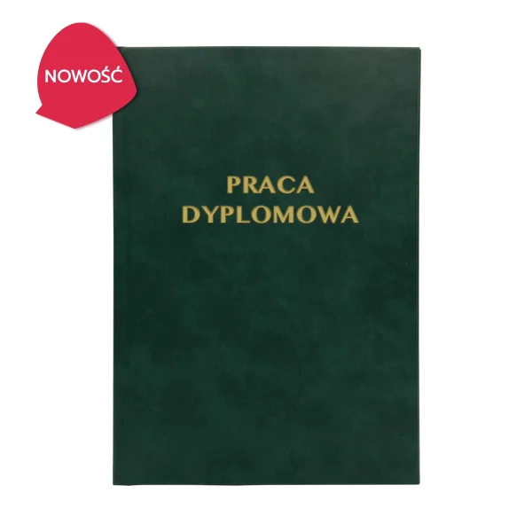 Szmaragdowa Oprawa Pracy Dyplomowej