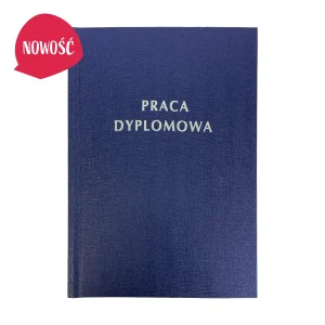 magiczny granat oprawa pracy dyplomowej