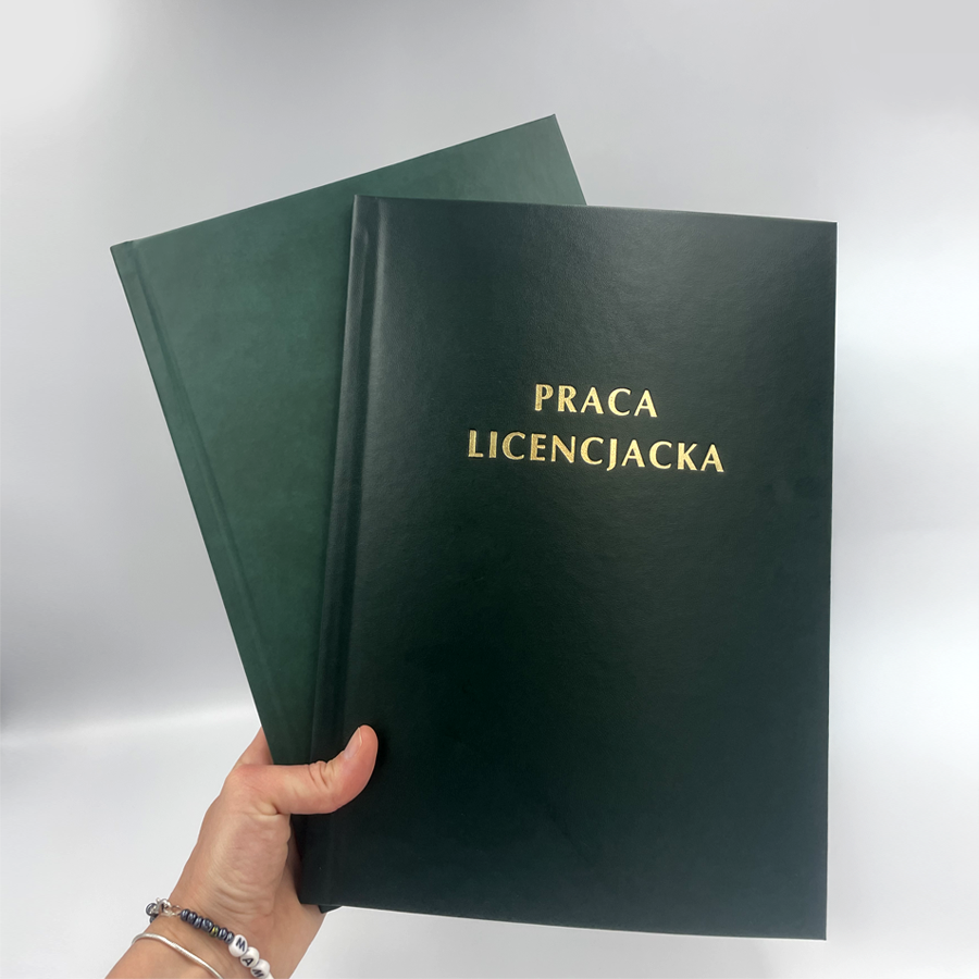 zielona i szmaragdowa-oprawa-pracy-dyplomowej Zielone Okładki Prac dyplomowych